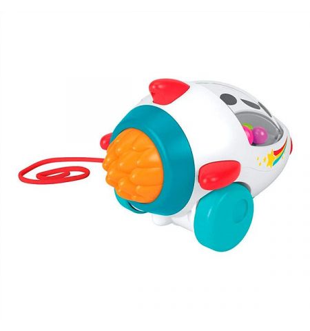 Mattel Fisher-Price GCV74 Игрушка-каталка ,,Веселая ракета'' Mattel Fisher-Price GCV74 Игрушка-каталка ,,Веселая ракета''