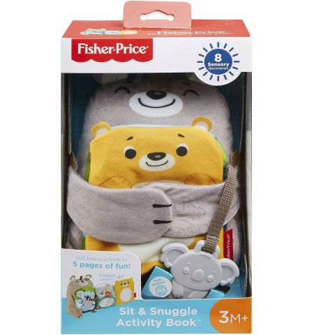 Mattel Fisher-Price GJD37 Мягкая книжечка "Лесные друзья" Mattel Fisher-Price GJD37 Мягкая книжечка "Лесные друзья"