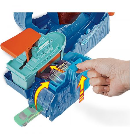 Mattel Hot Wheels GJL12 Трек ,,Голодная Акула-робот'' Mattel Hot Wheels GJL12 Трек ,,Голодная Акула-робот''