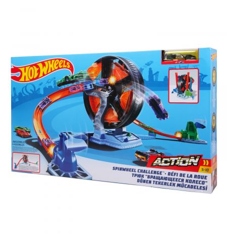 Mattel Hot Wheels GJM77 Трек ,,Круговое противостояния" Mattel Hot Wheels GJM77 Трек ,,Круговое противостояния"