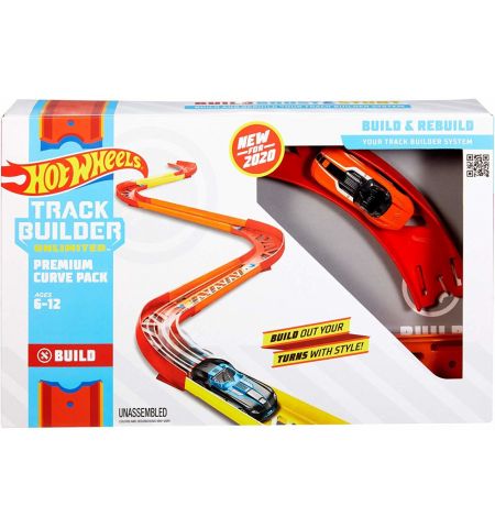 Mattel Hot Wheels GLC87 Набор элементов для строительства трека Mattel Hot Wheels GLC87 Набор элементов для строительства трека