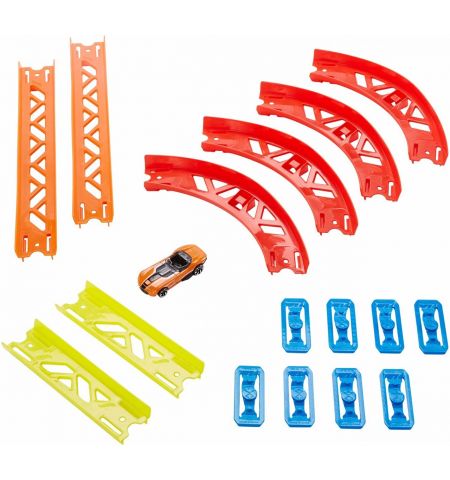 Mattel Hot Wheels GLC87 Набор элементов для строительства трека Mattel Hot Wheels GLC87 Набор элементов для строительства трека