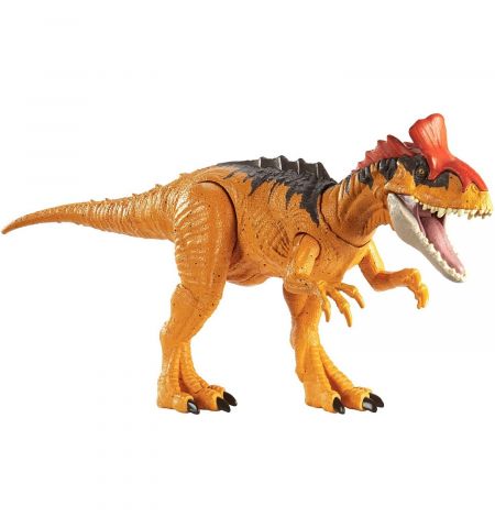 Mattel Jurassic World GJN64 Фигурка динозавра ,,Опасные противники Трицератопс&#x27;&#x27; со звуком