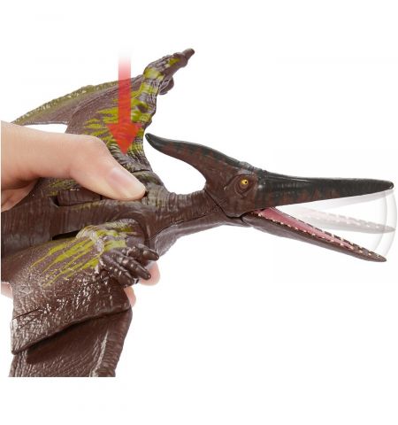 Mattel Jurassic World GJN64 Фигурка динозавра ,,Опасные противники Трицератопс&#x27;&#x27; со звуком