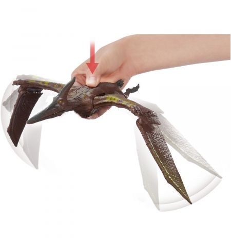 Mattel Jurassic World GJN64 Фигурка динозавра ,,Опасные противники Трицератопс&#x27;&#x27; со звуком