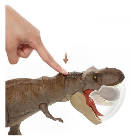 Mattel Jurassic World GLC12 Интерактивная фигурка динозавра ,,Опасный Ти-рекс"