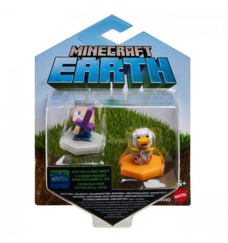Mattel Minecraft GKT41 Набор из 2 коллекционных мини-фигурок
