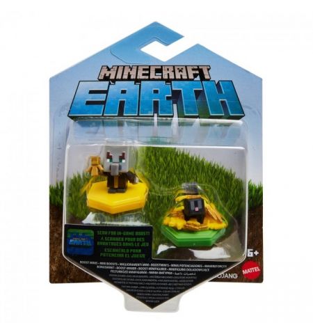 Mattel Minecraft GKT41 Набор из 2 коллекционных мини-фигурок
