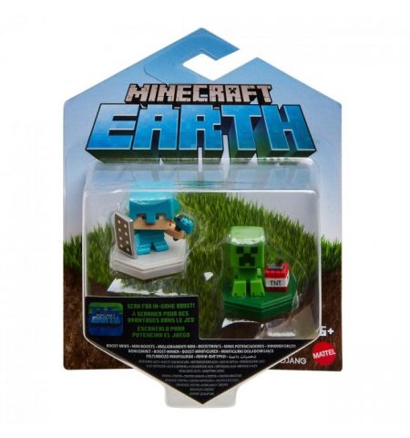 Mattel Minecraft GKT41 Набор из 2 коллекционных мини-фигурок