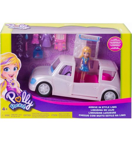 Mattel Polly Pocket GDM19 Игровой набор "Кукла с транспортом" Mattel Polly Pocket GDM19 Игровой набор "Кукла с транспортом"