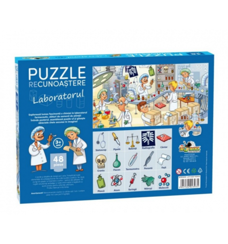 NORIEL NOR3935 Пазл "Лаборатория"