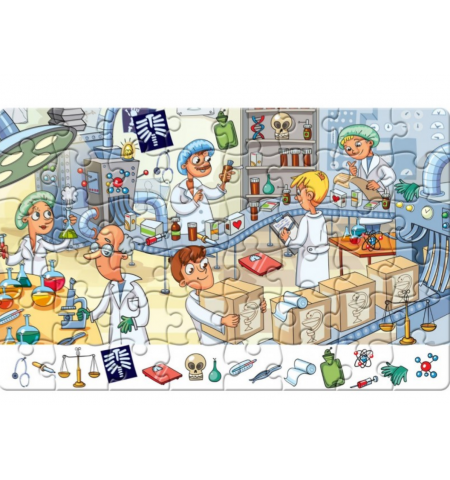 NORIEL NOR3935 Пазл "Лаборатория"