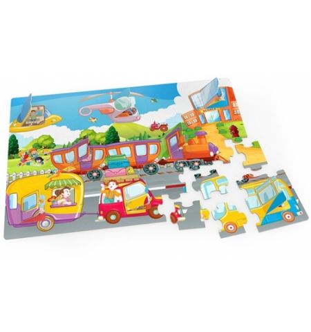 Noriel NOR4284 Пазл "Машины с сюрпризами" Noriel NOR4284 Пазл "Машины с сюрпризами"