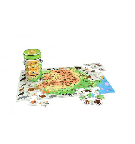 NORIEL NOR4574 Пазл "Карта Румынии"