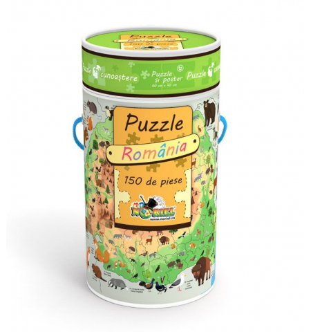 NORIEL NOR4574 Пазл "Карта Румынии"