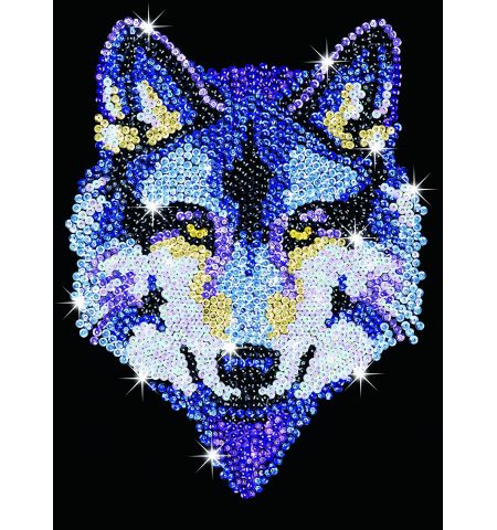 Sequin Art Original SQ1215 Набор для творчества из пайеток ,,Волк"