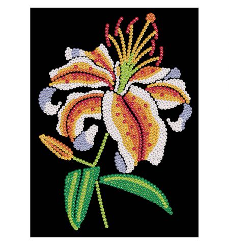 Sequin Art Purple SQ1937 Набор для творчества из пайеток ,,Тигровая Лилия" Sequin Art Purple SQ1937 Набор для творчества из пайеток ,,Тигровая Лилия"