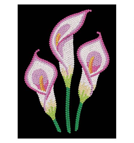 Sequin Art Purple SQ1938 Набор для творчества из пайеток ,,Калла - Лили" Sequin Art Purple SQ1938 Набор для творчества из пайеток ,,Калла - Лили"