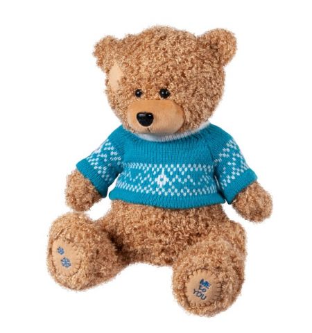 STIP ST72 Мягкая игрушка “Мишка в свитере - 2”, 35 см STIP ST72 Мягкая игрушка “Мишка в свитере - 2”, 35 см