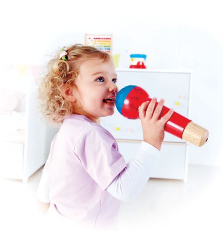 HAPE E0337A Игрушечный микрофон Mighty Echo Microphone HAPE E0337A Игрушечный микрофон Mighty Echo Microphone