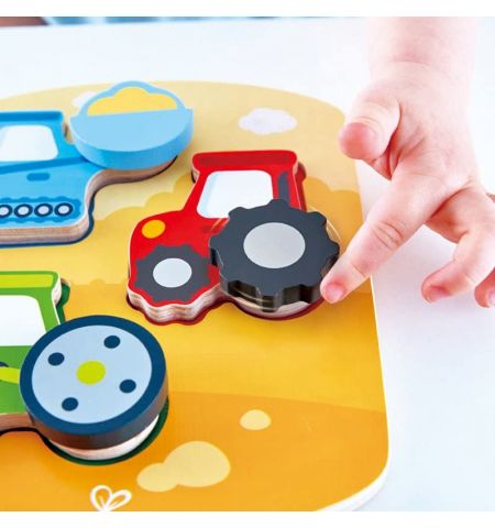 HAPE E1608A Пазлы-сортер Dynamic Construction Puzzle Game HAPE E1608A Пазлы-сортер Dynamic Construction Puzzle Game
