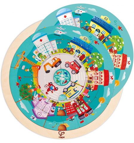 HAPE E1624A Пазлы Jobs Roundabout Puzzle HAPE E1624A Пазлы Jobs Roundabout Puzzle