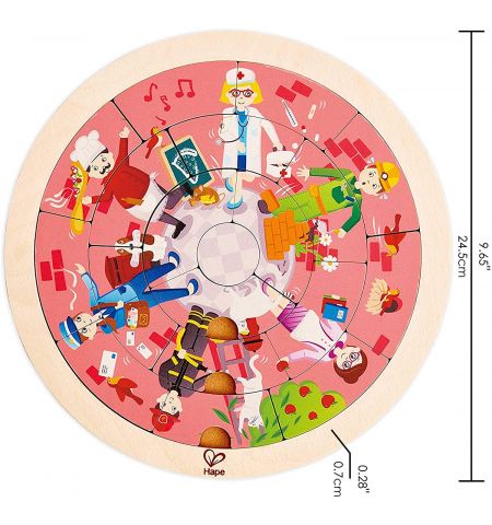HAPE E1624A Пазлы Jobs Roundabout Puzzle HAPE E1624A Пазлы Jobs Roundabout Puzzle