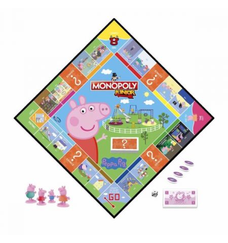 Hasbro Monopoly Junior F1656 Настольная игра Свинка Пеппа - cump?ra ?n Chi?in?u, Moldova - UNO.md Hasbro Monopoly Junior F1656 Настольная игра Свинка Пеппа - cump?ra ?n Chi?in?u, Moldova - UNO.md