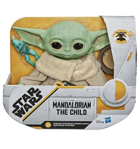 Hasbro Star Wars F1115 Интерактивная игрушка "SW Mandalorian The Child Talking Plush",19 cm
