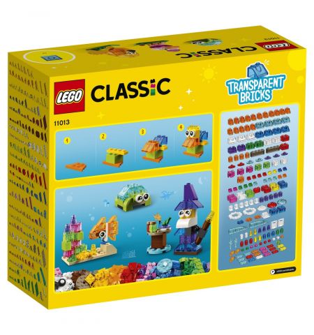 Lego Classic 11013 Конструктор Creative Transparent Bricks