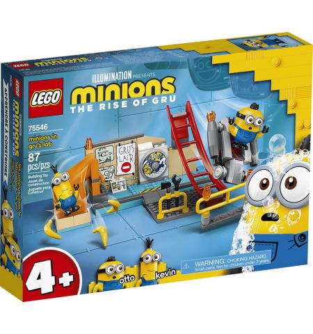 Lego Minions 75546 Конструктор Миньоны в лаборатории Грю