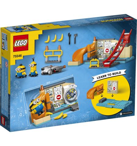 Lego Minions 75546 Конструктор Миньоны в лаборатории Грю