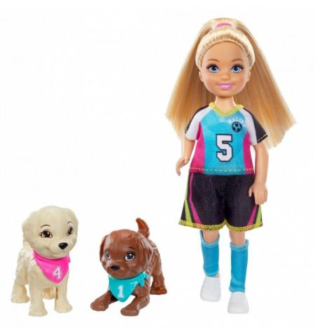 Mattel Barbie GHK37 Челси - фуболистка