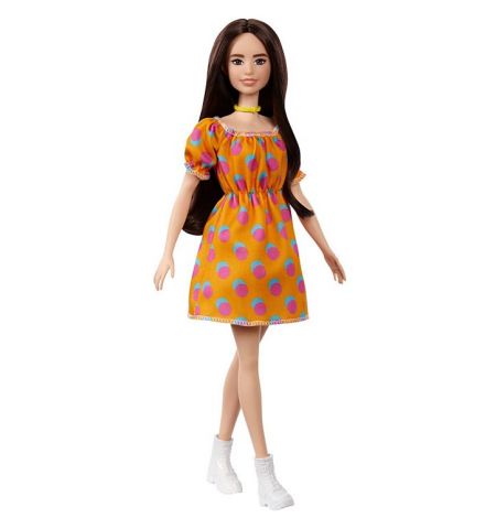Mattel Barbie GRB52 Модница в платье в горошек