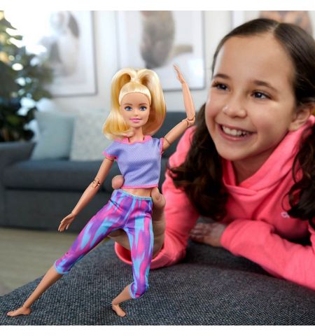 Mattel Barbie GXF04 Кукла Двигайся как я! Mattel Barbie GXF04 Кукла Двигайся как я!