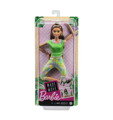 Mattel Barbie GXF05 Кукла Двигайся как я! Mattel Barbie GXF05 Кукла Двигайся как я!