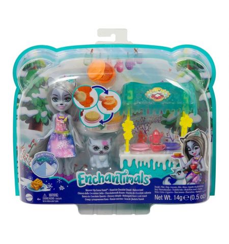 Mattel Enchantimals GJX37 Прилавок с какао и вафлями Mattel Enchantimals GJX37 Прилавок с какао и вафлями