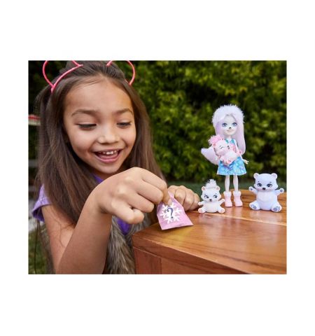 Mattel Enchantimals GJX47 Семья белой медведицы Пристины Mattel Enchantimals GJX47 Семья белой медведицы Пристины