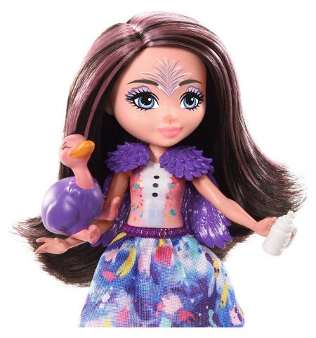 Mattel Enchantimals GTM32 Офелия Страусси с семьей Mattel Enchantimals GTM32 Офелия Страусси с семьей