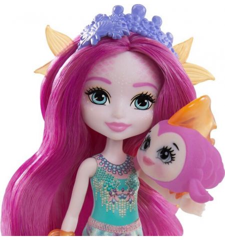 Mattel Enchantimals GYJ02 Игровой набор Русалка Маура и Глайд