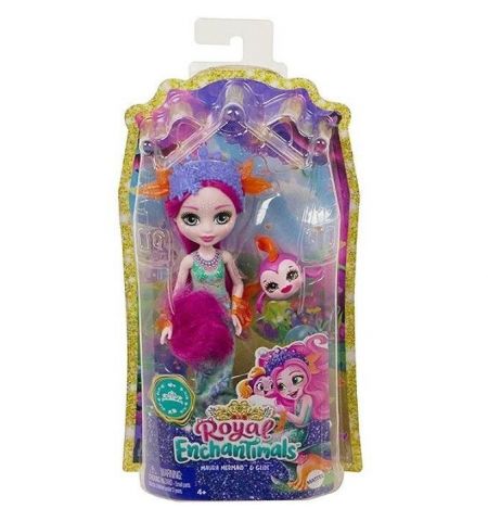 Mattel Enchantimals GYJ02 Игровой набор Русалка Маура и Глайд