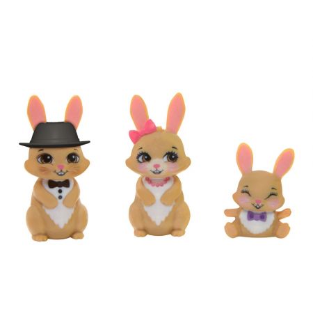 Mattel Enchantimals GYJ08 Игровой набор Семья кролика Бристал Mattel Enchantimals GYJ08 Игровой набор Семья кролика Бристал