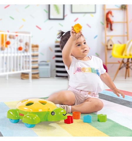 Mattel Fisher Price 1804 Сортер Веселая черепашка Mattel Fisher Price 1804 Сортер Веселая черепашка