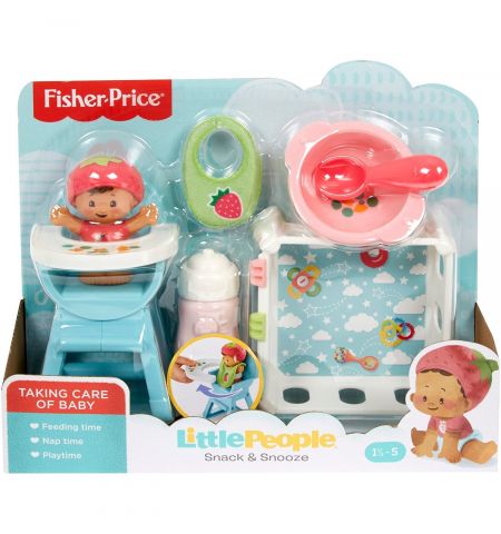 Mattel Fisher Price GKP64 Игровой набор Little People Уход за малышом Mattel Fisher Price GKP64 Игровой набор Little People Уход за малышом