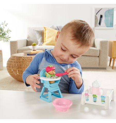 Mattel Fisher Price GKP64 Игровой набор Little People Уход за малышом Mattel Fisher Price GKP64 Игровой набор Little People Уход за малышом