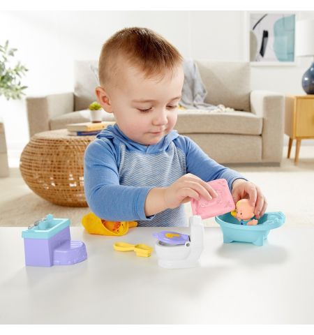 Mattel Fisher Price GKP64 Игровой набор Little People Уход за малышом Mattel Fisher Price GKP64 Игровой набор Little People Уход за малышом