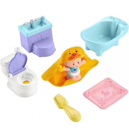 Mattel Fisher Price GKP64 Игровой набор Little People Уход за малышом Mattel Fisher Price GKP64 Игровой набор Little People Уход за малышом