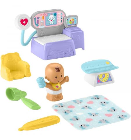 Mattel Fisher Price GKP64 Игровой набор Little People Уход за малышом Mattel Fisher Price GKP64 Игровой набор Little People Уход за малышом