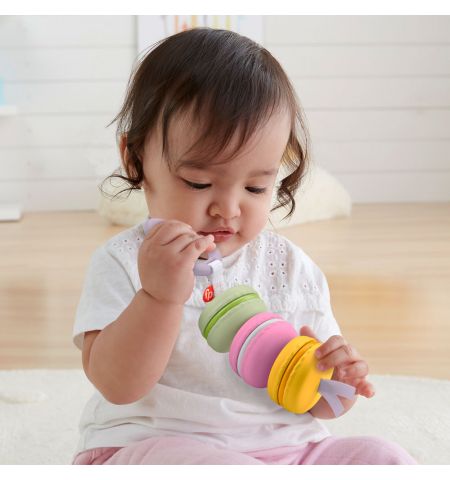 Mattel Fisher Price GRR45 Погремушка Мой первый макарун Mattel Fisher Price GRR45 Погремушка Мой первый макарун