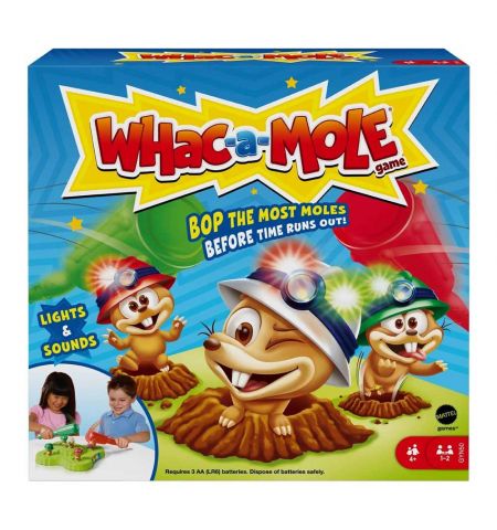 Mattel Game GVD47 Настольная игра Удар крота Mattel Game GVD47 Настольная игра Удар крота